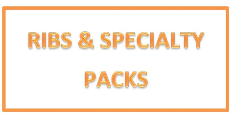 Ribs &amp; Speciality Packs