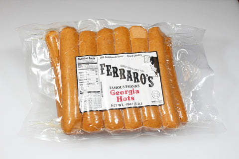 Ferraro's 3lb Georgia Hots  $12.99