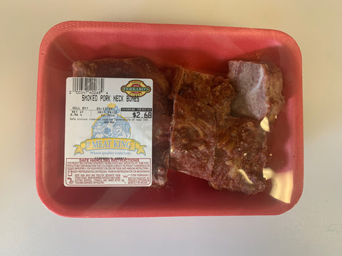 Smoked Pork Neck Bones $3.49lb