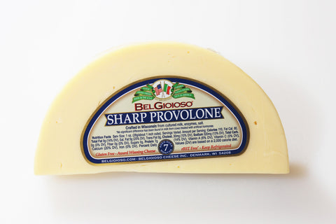 Belgioioso Sharp Provolone Cheese  By the Wedge $5.99lb