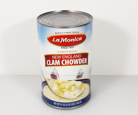 Lamonica New England Clam Chowder  51oz  $7.99