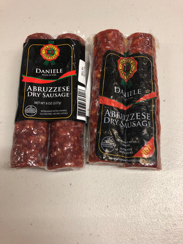 Daniele Abruzzese Dry Sausage 8oz $5.49