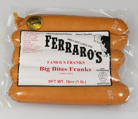 Ferraro's 1lb Big Bites - w/ Casing  $4.99