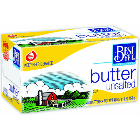 Best Yet 16oz Butter 1/4's  $5.39