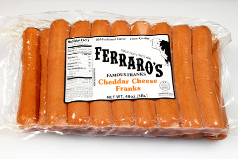 Ferraro's 3lb Cheese Franks  $14.99