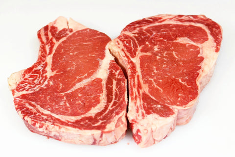 **Beef Rib Eye Steaks Bone-in Cowboy Cut   $12.99lb