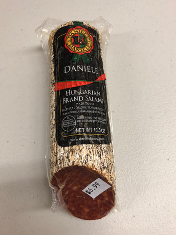 Daniele Hungarian Brand Salame 10.5oz $6.99